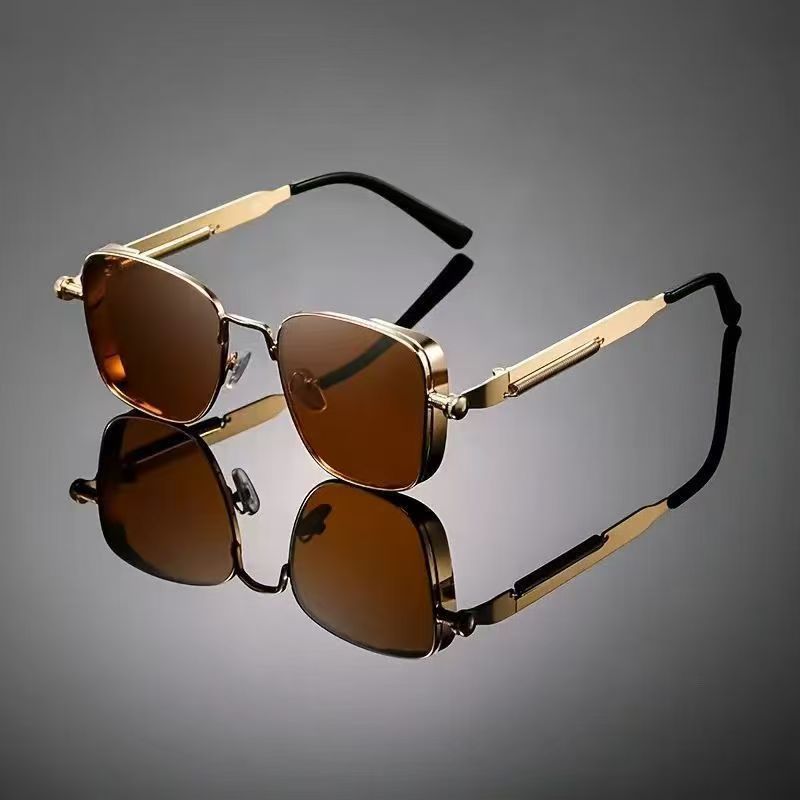 Men Driving Sunglasses Vintage - Metal Photo Panel recension och pris