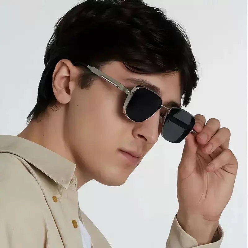 Men Driving Sunglasses Vintage - Metal Photo Panel recension och pris