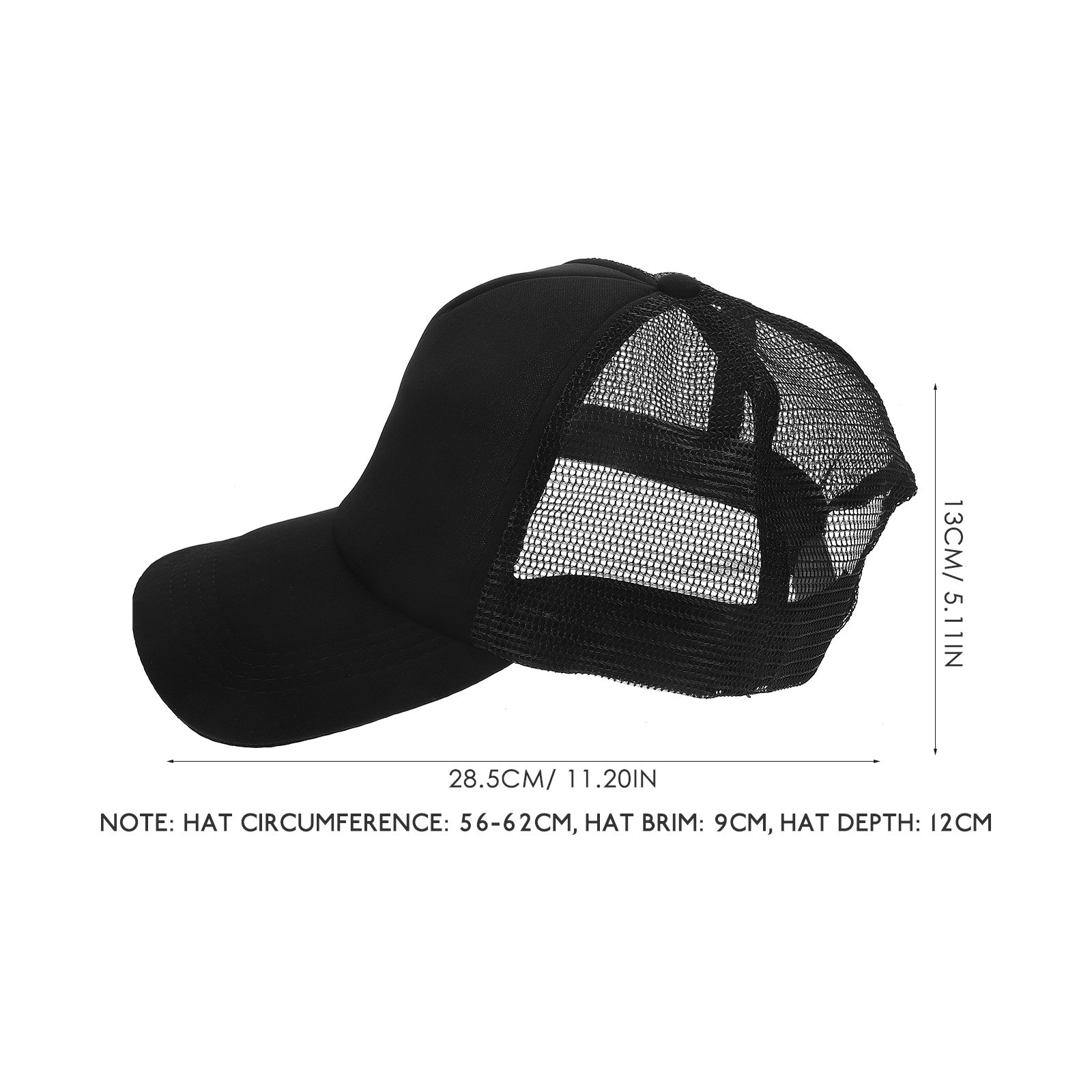 10Pcs Blank Mesh Baseball Hats - Hat Sublimation Blank recension och pris
