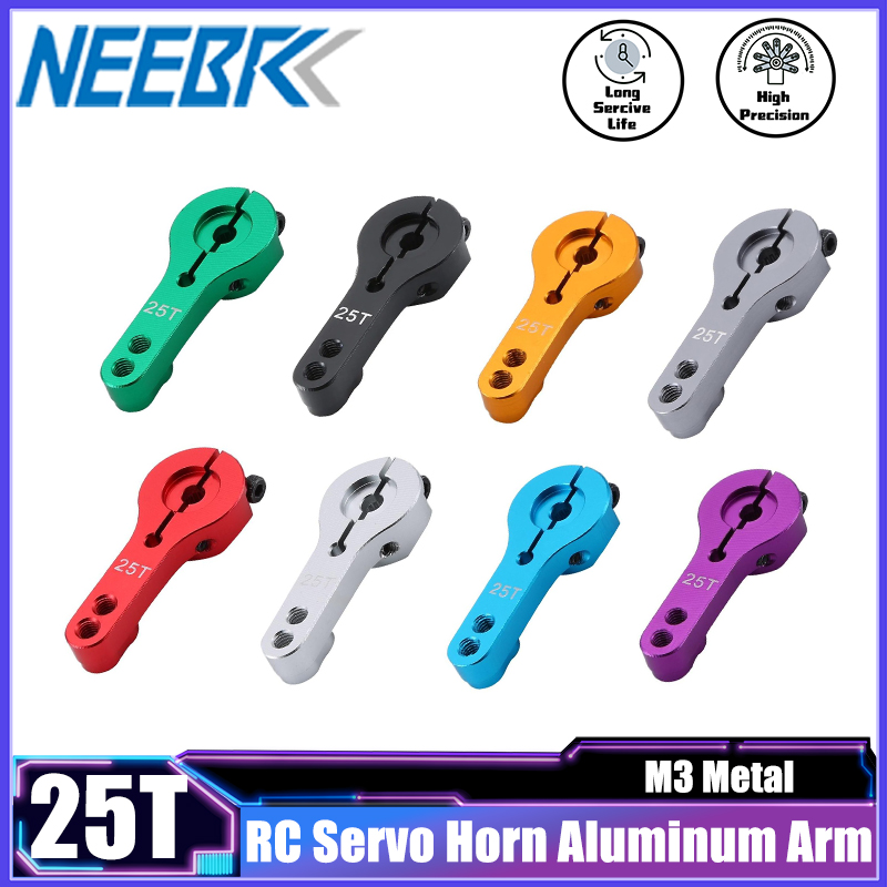 NEEBRC 25T RC Servo Horn Alumi - Metal Photo Panel recension och pris