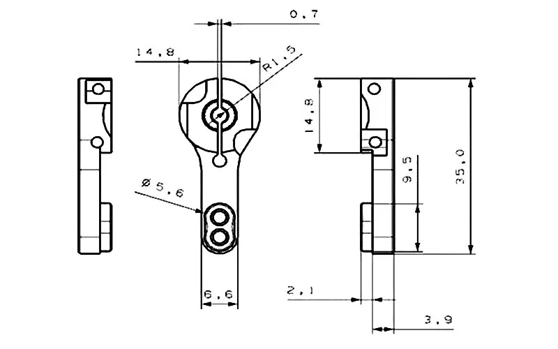 NEEBRC 25T RC Servo Horn Alumi - Metal Photo Panel recension och pris